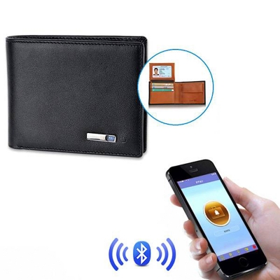 Умное портмоне Smart Wallet Anti-lost V4 (black)