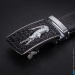 Кожаный ремень с потайным карманом Gator 115 см. (black)