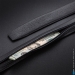 Кожаный ремень с потайным карманом VertMan без пряжки 130 см. (black) 