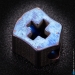 Титановая бусина для темляка TiCross (blue)