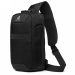 Однолямочный рюкзак с USB портом и кодовым замком Kyou (black)