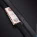 Кожаный ремень с потайным карманом Des 110 см. (black) 