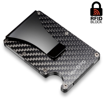 Картхолдер с RFID защитой Marks Carbon (black carbon)