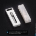 Титановый брелок-нож Tag со сменными лезвиями (titanium)