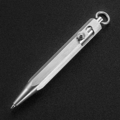 Латунная ручка Shot (silver) 